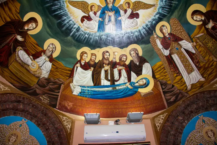 monastero di san bishoy, wadi natrun