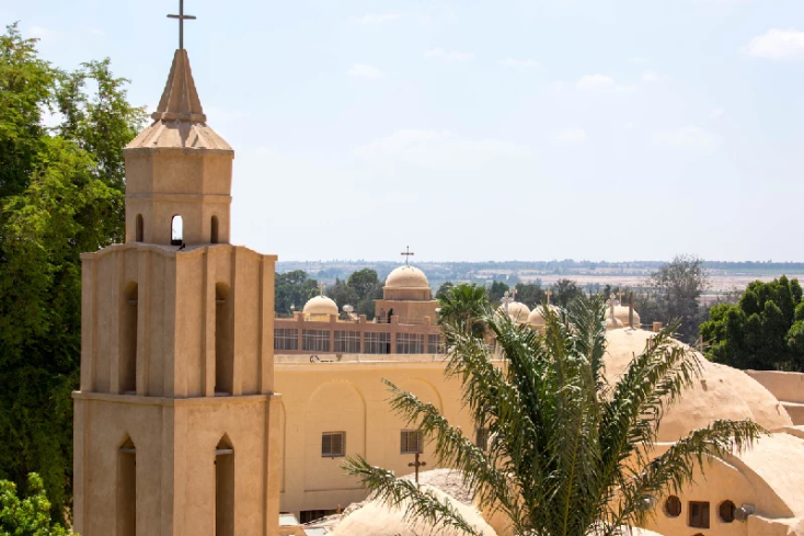 monastero di san bishoy, wadi natrun