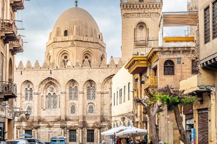 la panorama della strada, Al-Muizz