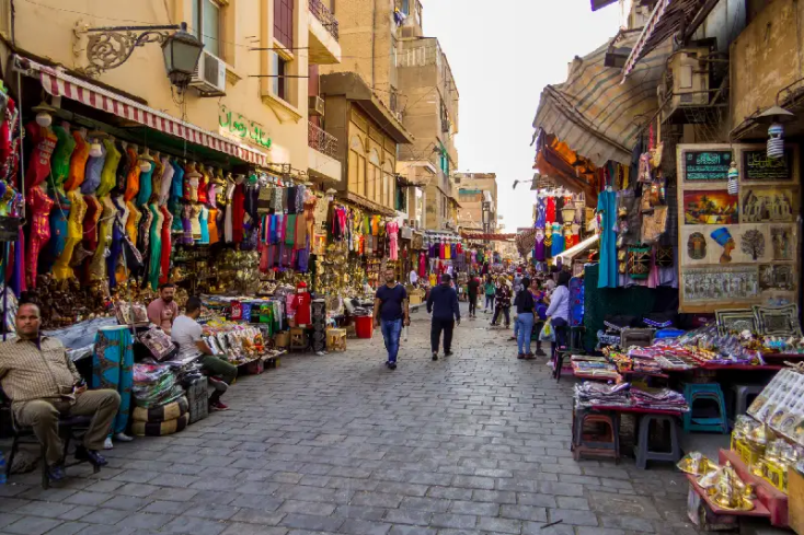 la panorama della strada, Al-Muizz