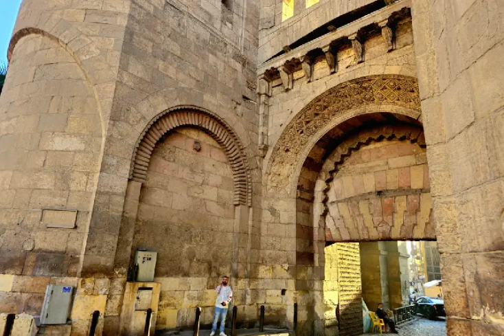 la panorama della strada, Al-Muizz