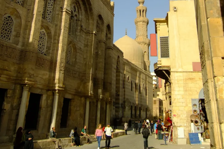 la panorama della strada, Al-Muizz