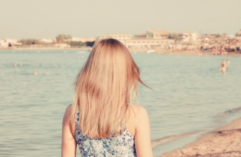 Escursione di immersione, Una donna a Sharm el Sheikh