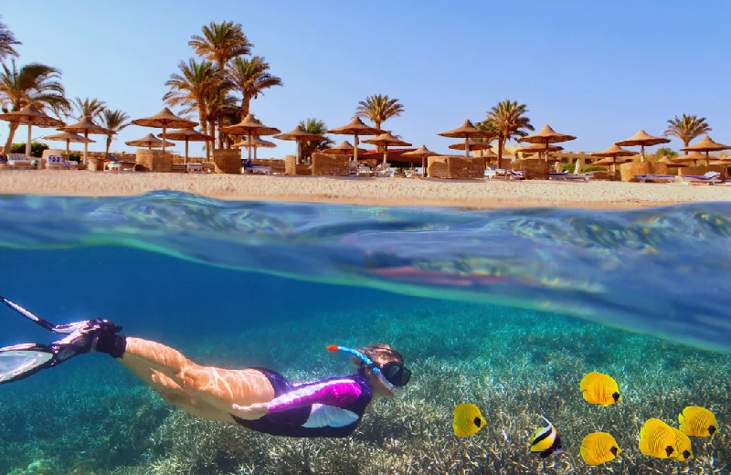 il mare, crociera sul nilo e sharm el sheikh