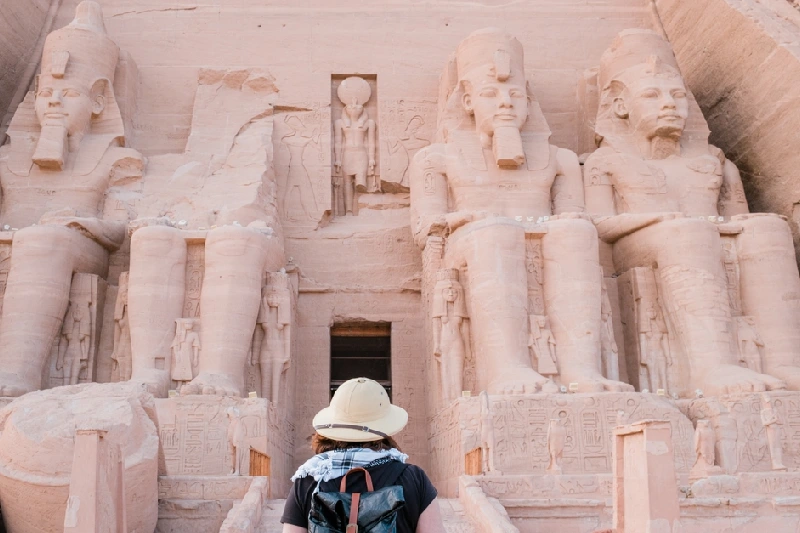 Escursioni ai Tempio di Dendera e Abydos da Luxor, Una bella coppia a luxor