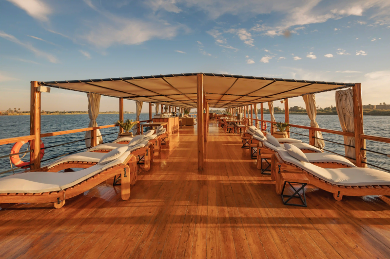 Il Cairo e Crociera sul Nilo, il ponte principale della crociera