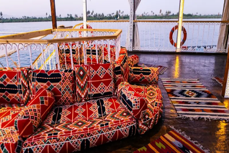 il ponte superiore della dahabeya ikadoli