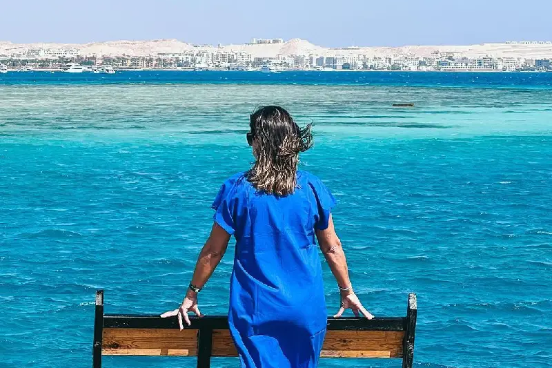 una donna al mar rosso, tour cairo crociera e marsa alam