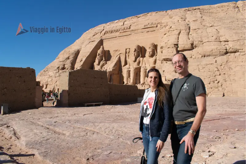 I Nostri Clienti ad Abu Simbel, viaggio capodanno egitto