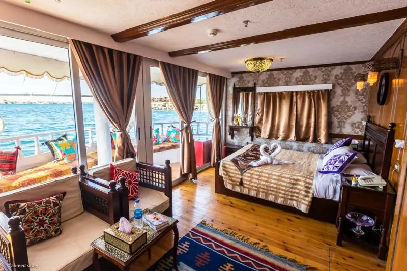una camera, crociera sul nilo di lusso