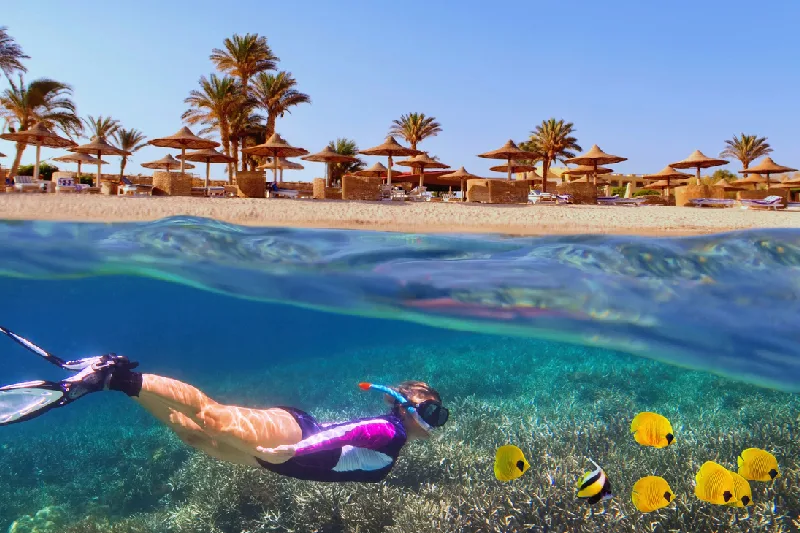 il mare, pacchetto egitto di lusso