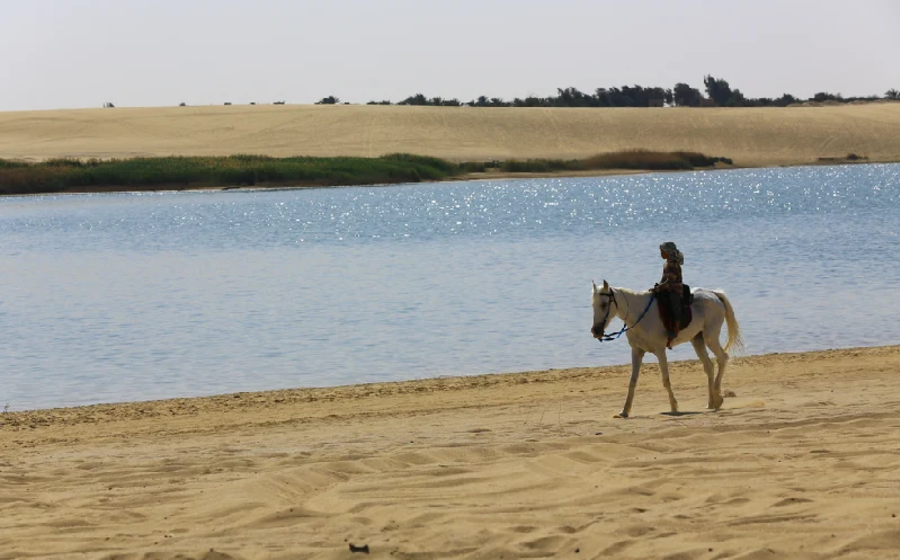 lago di qarun, città egiziane