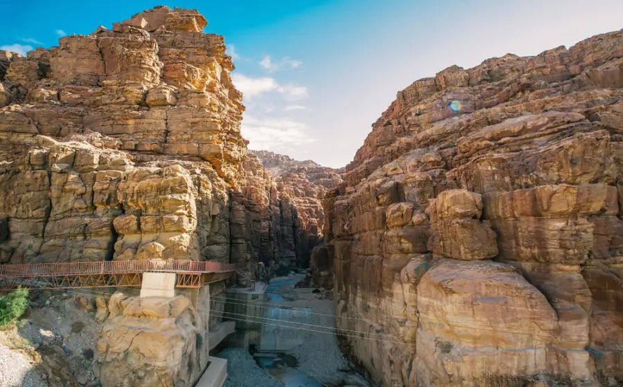 wadi mujib in giordania, wadi mujib giordania