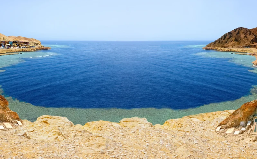 la bellezza dell luogo, blue hole