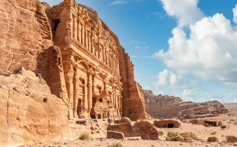 le tombe reali a petra, viaggio in giordania
