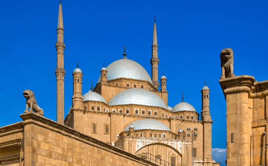 la bellezza della moschea di muhammed ali