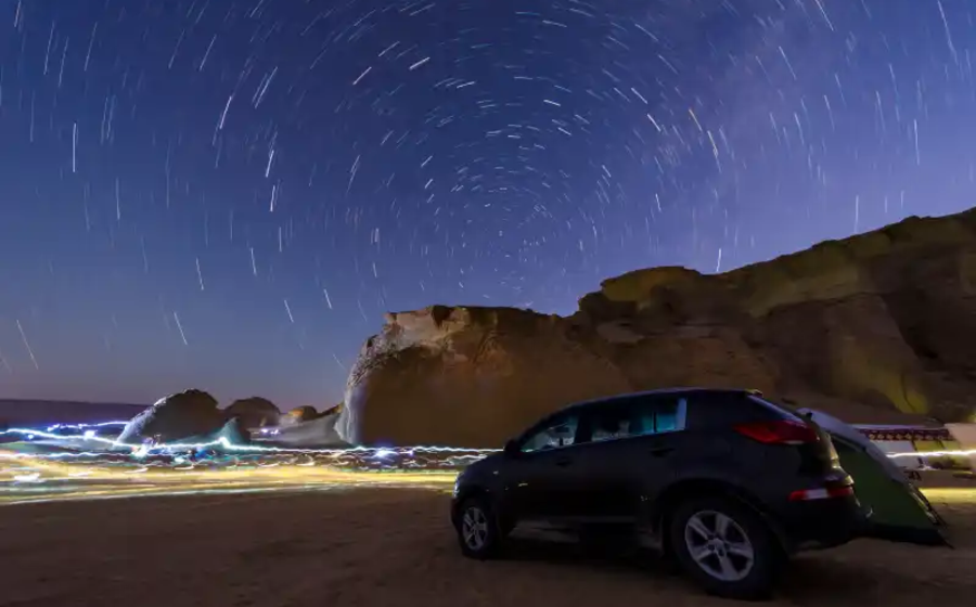 wadi hitan di notte, wadi hitan, wadi hitan