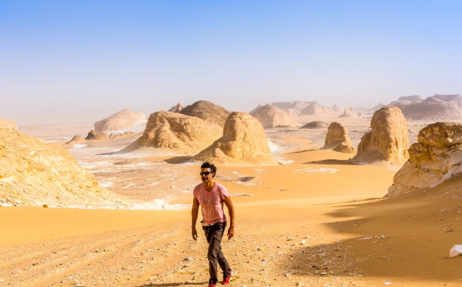 le sabbie del deserto, deserto bianco egitto