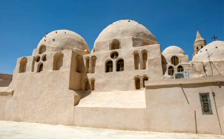 monastero di san bishoy, wadi natrun