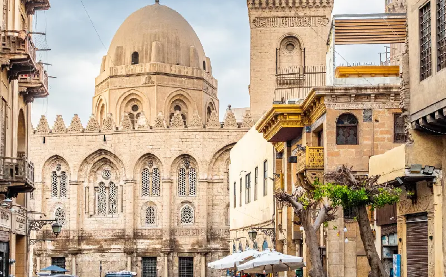 la panorama della strada, Al-Muizz
