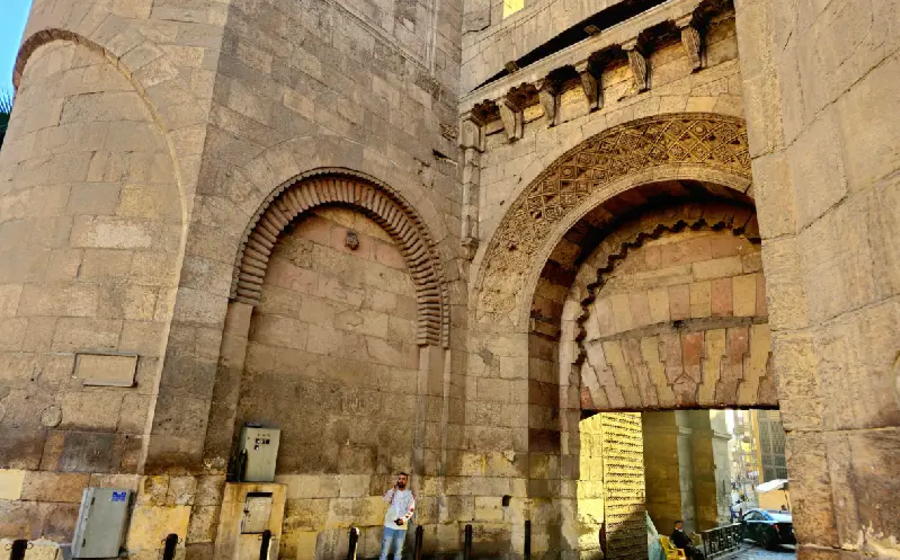 la panorama della strada, Al-Muizz