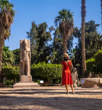 la città di menfi in antico Egitto