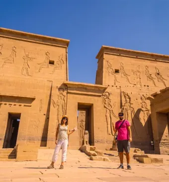la città di Edfu in Egitto