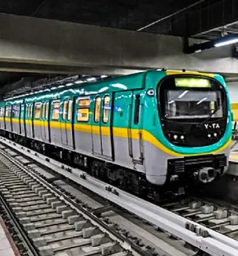 metropolitana cairo la linea verde , metropolitana il cairo