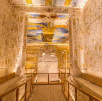 Tomba di seti i, la grandezza  della tomba