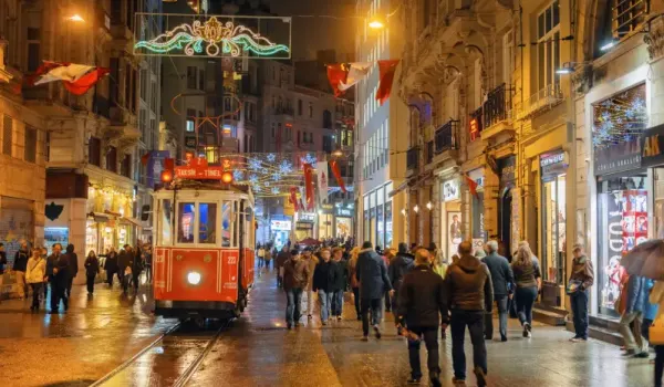Le strade in Turchia a capodanno, Turchia capodanno