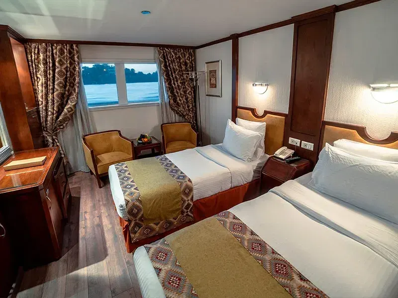habitación doble sonesta nile goddess