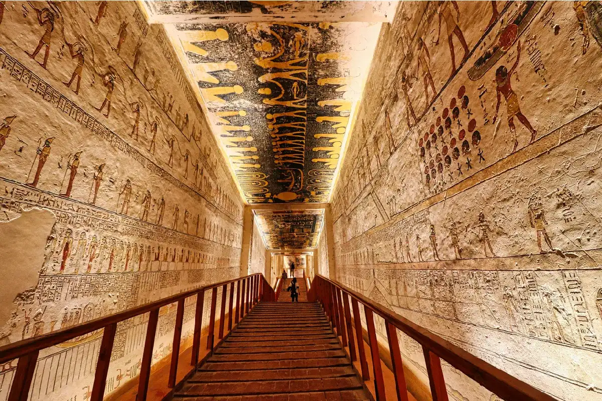 Valle de los Reyes en Luxor, Egipto