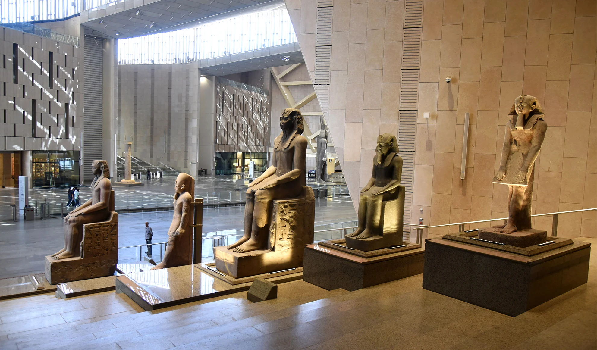 monments inside the grand egyptian museum, 10 Days Luxury Egypt Tour