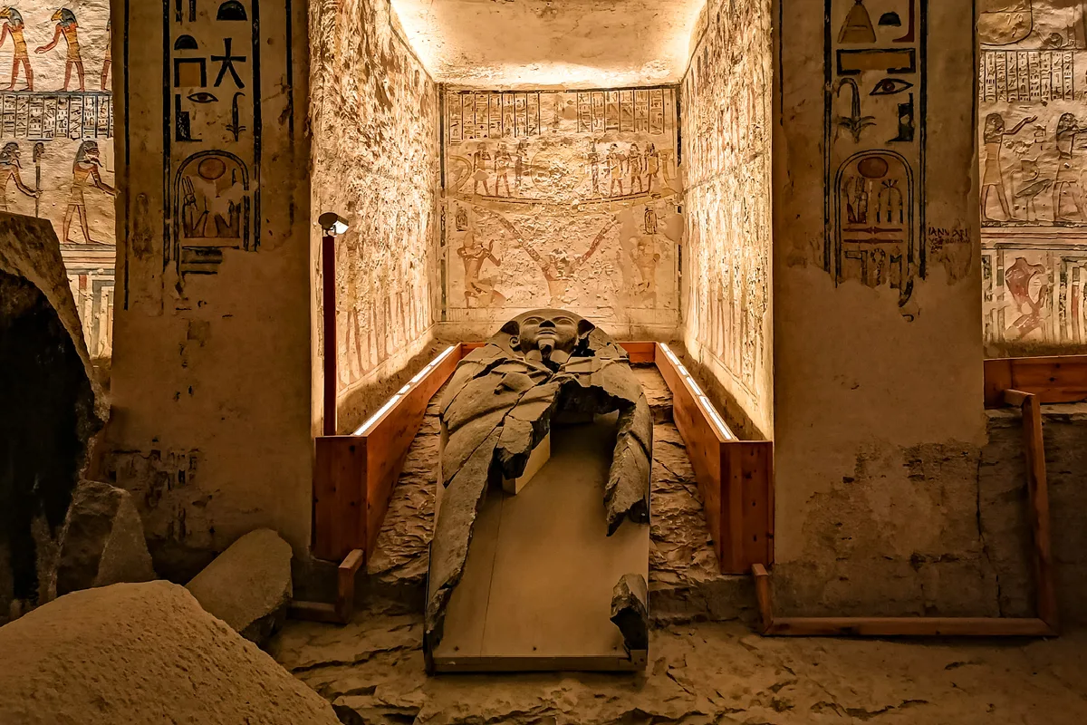 Valle de los Reyes en Luxor, Egipto