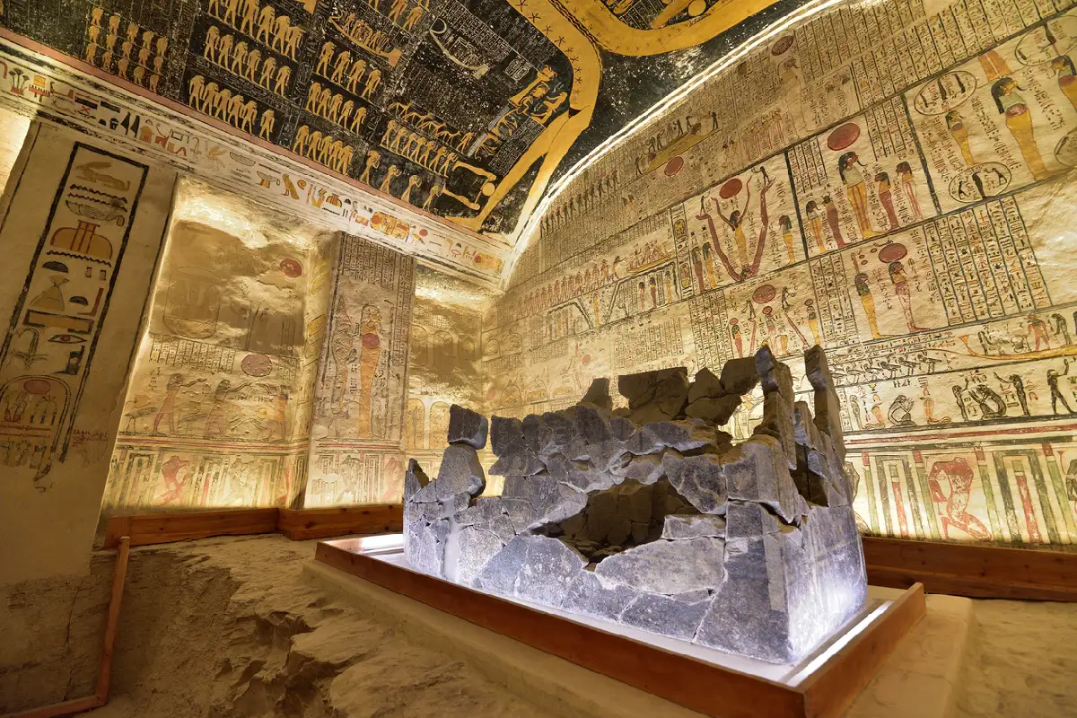 Valle de los Reyes en Luxor, Egipto