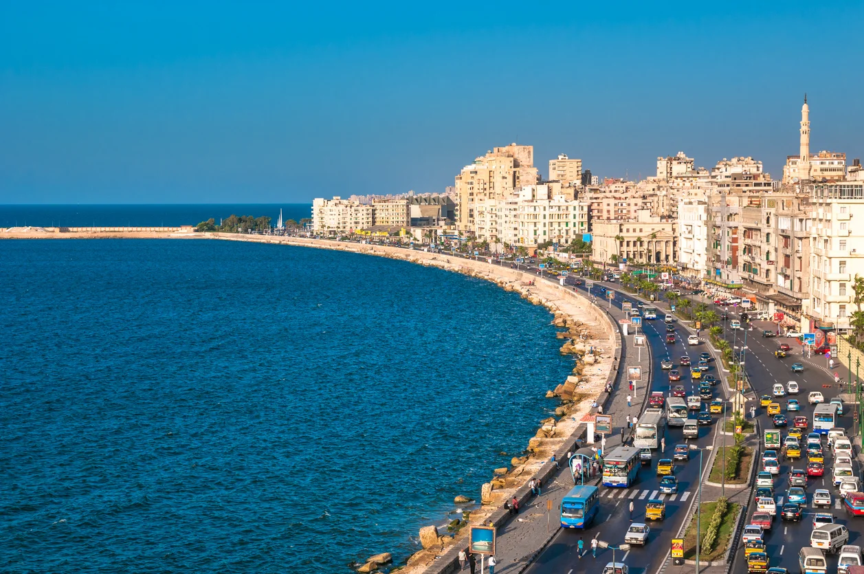 View of Alexandria harbor, Egypt, 10 Days Egypt Tour — Cairo, Nile Cruise, Hurghada & Alexandria