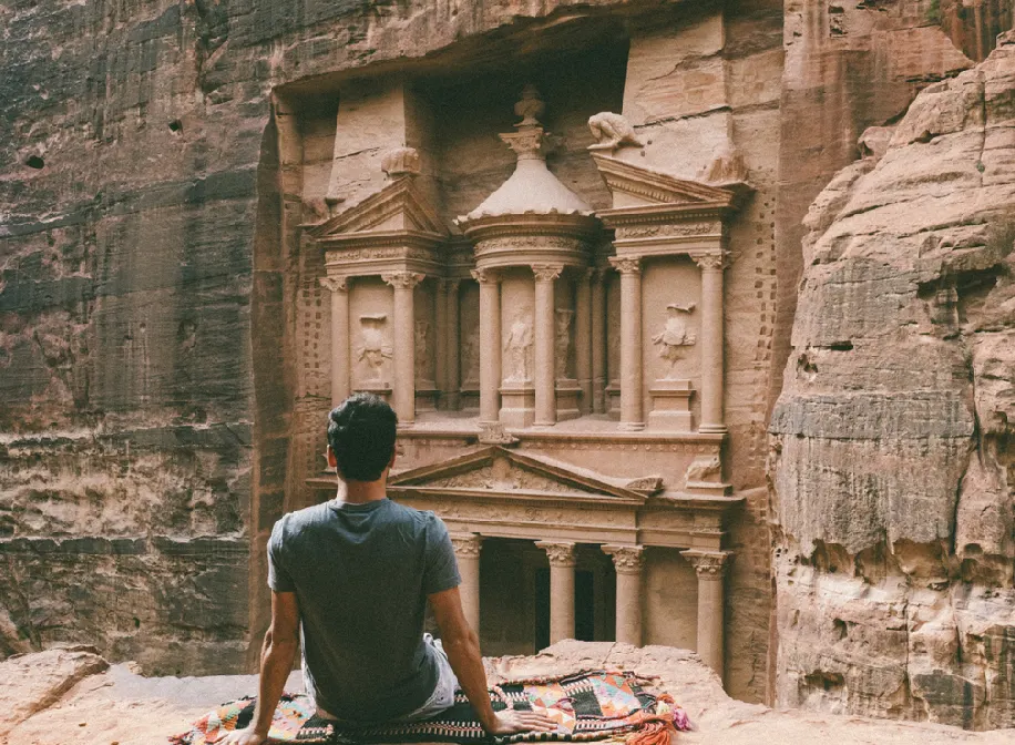 Petra en Jordania