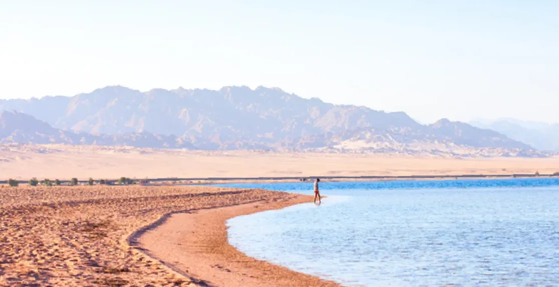 la spiaggia, sharm el luli