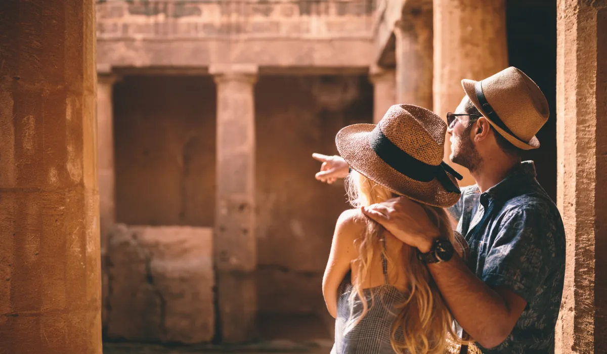 Honeymooners in Egypt 