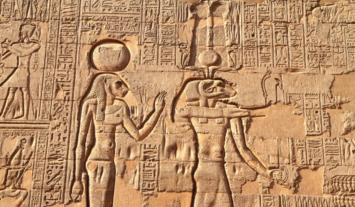 Wall Relief, Hypostyle Hall, Temple of Khnum, Esna, Esna Temple