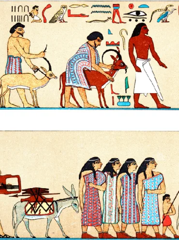 la vida cotidiana en el antiguo Egipto