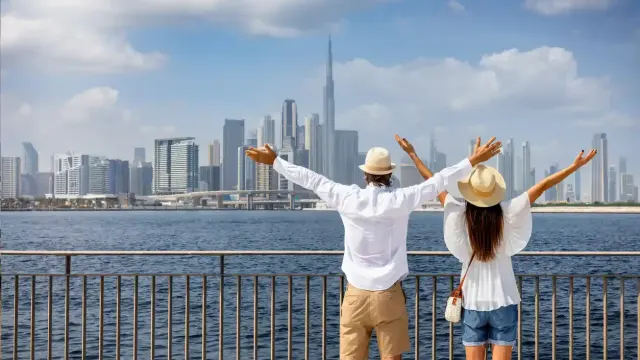 una coppia a Dubai , cose da vedere a Dubai