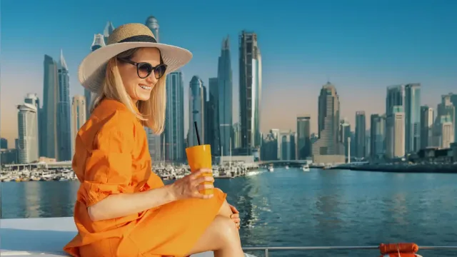 una turista a dubai , Dubai e Abu dhabi