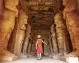 Ingresso con statue al Tempio di Abu Simbel, parte del tour di 11 giorni