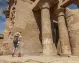 Geroglifici e rappresentazioni murarie all'interno del tempio di Karnak