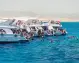 Imbarcazioni per il trasferimento in mare dei turisti per barriera corallina
