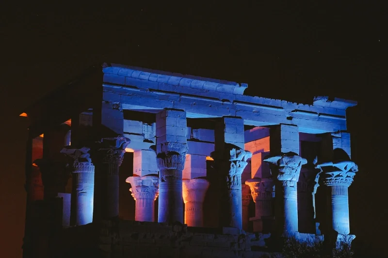 suoni e luci al tempio di philae