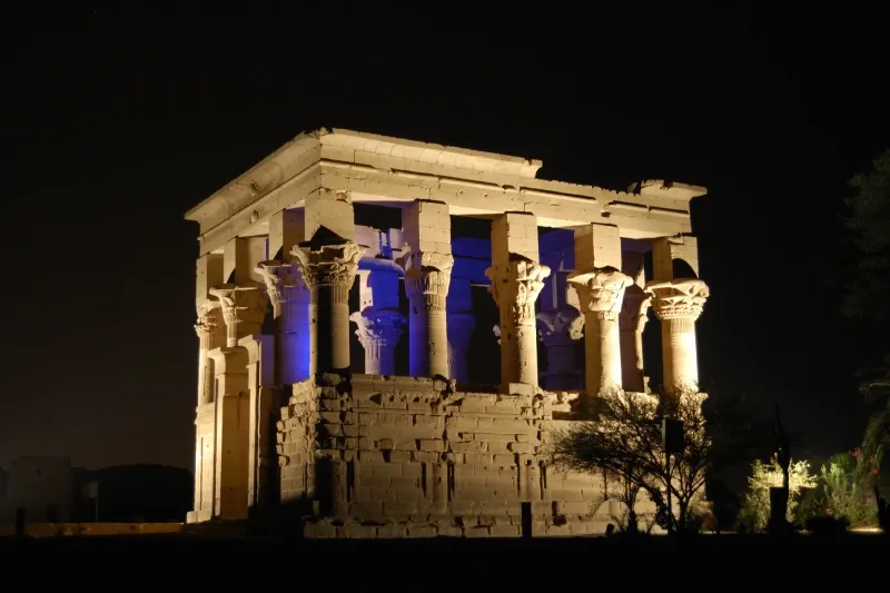 suoni e luci al tempio di philae