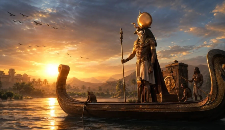 Ra el dios del sol egipcio