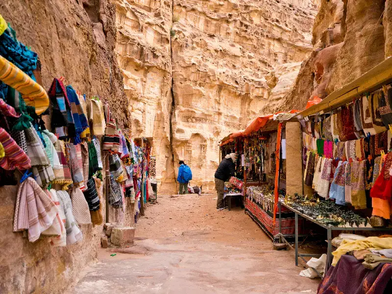 shopping in Giordania
